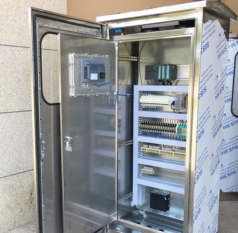 非标定制 厂家 PLC控制柜 控制柜成套 304户外双门防雨柜